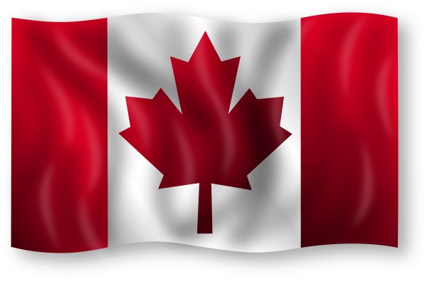 加拿大国旗 PNG透明背景免抠图元素 16图库网编号:14605