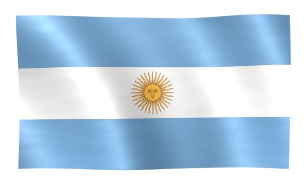 阿根廷国旗 PNG透明元素免抠图素材 16素材网编号:14609
