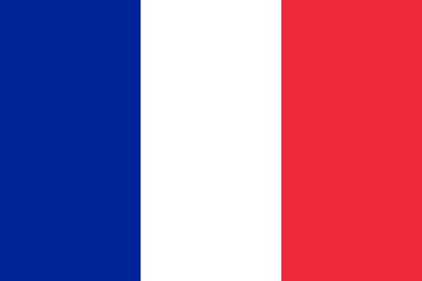 法国国旗 PNG免抠图透明素材 普贤居素材编号:14614