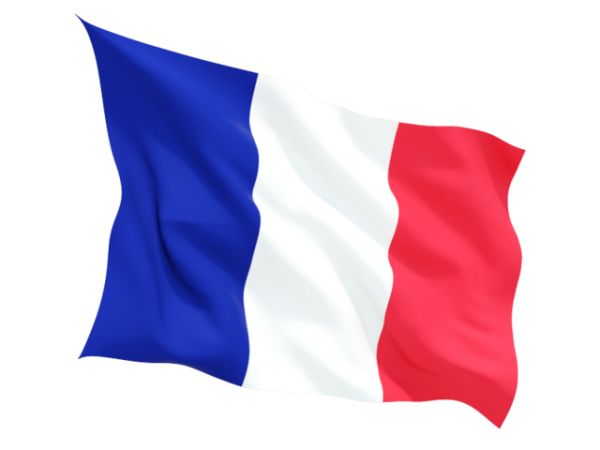 法国国旗 PNG免抠图透明素材 普贤居素材编号:14626