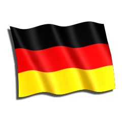 德国国旗 PNG透明背景免抠图元素 素材中国编号:14630