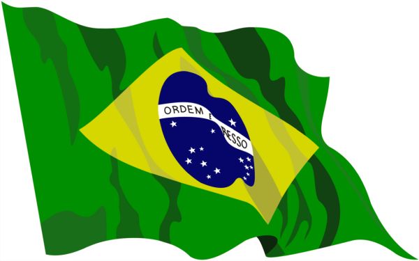 巴西国旗 PNG透明背景免抠图元素 素材中国编号:14644