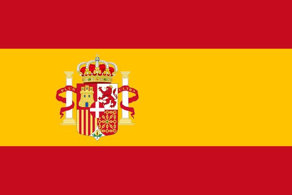 西班牙国旗 PNG免抠图透明素材 普贤居素材编号:14653