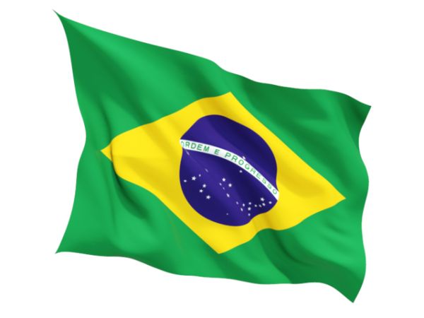 巴西国旗 PNG透明背景免抠图元素 素材中国编号:14664