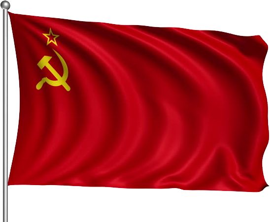 苏联国旗 PNG免抠图透明素材 普贤居素材编号:14715