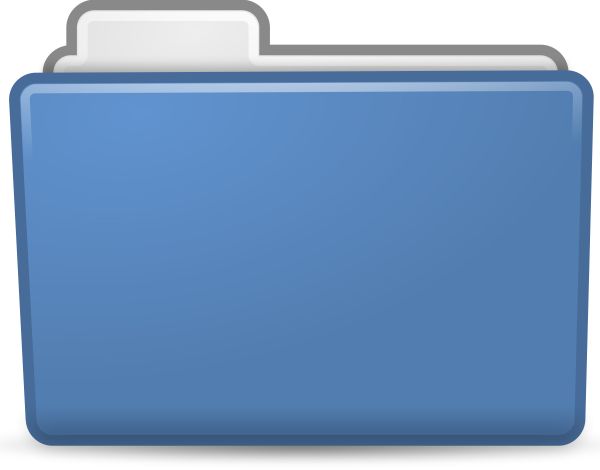 文件夹PNG透明元素免抠图素材 16素材网编号:100454