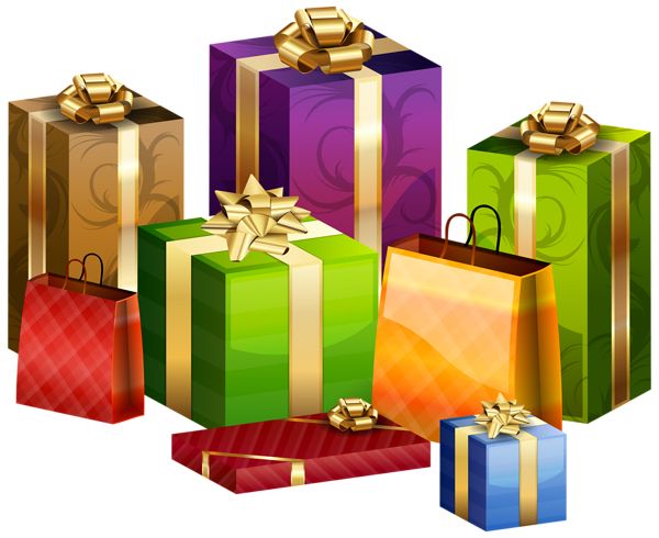 礼品盒 PNG透明元素免抠图素材 16素材网编号:100405