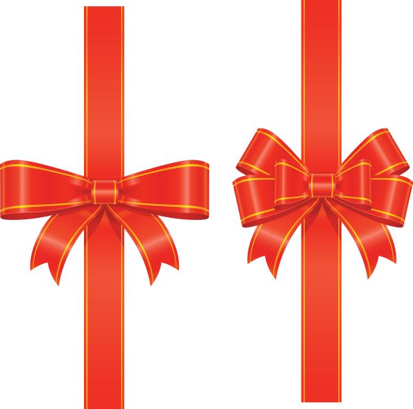 礼物红丝带PNG免抠图透明素材 16设计网编号:5981