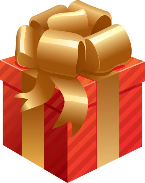 礼物红盒子PNG免抠图透明素材 16设计网编号:5984
