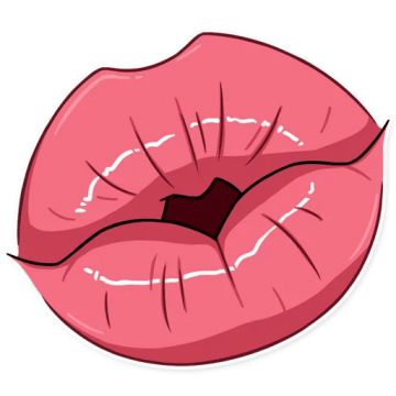 Kiss PNG免抠图透明素材 16设计网编号:85783