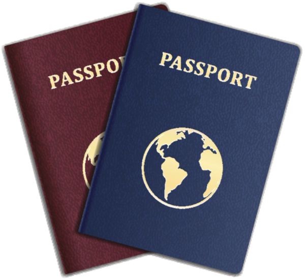 护照 PNG透明背景免抠图元素 素材