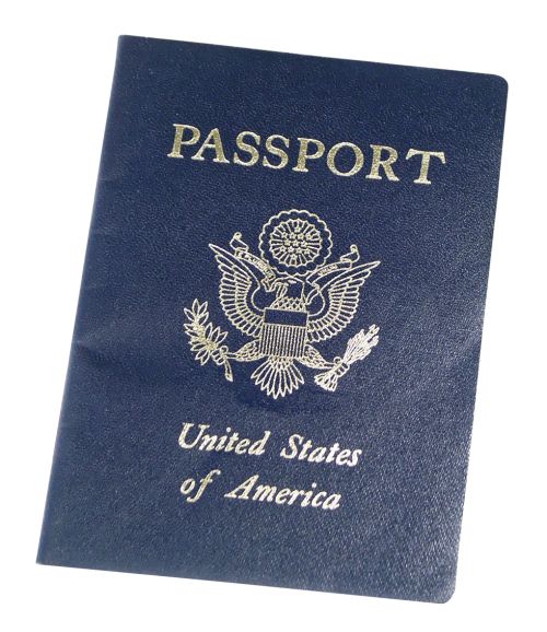 美国护照 PNG透明元素免抠图素材 16素材网编号:18211