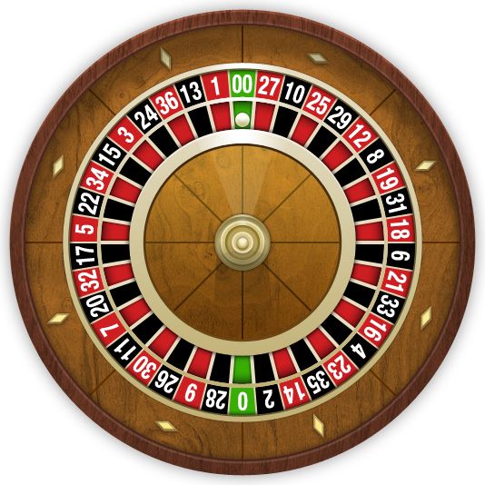 赌场轮盘赌 PNG透明背景免抠图元素 素材中国编号:48329