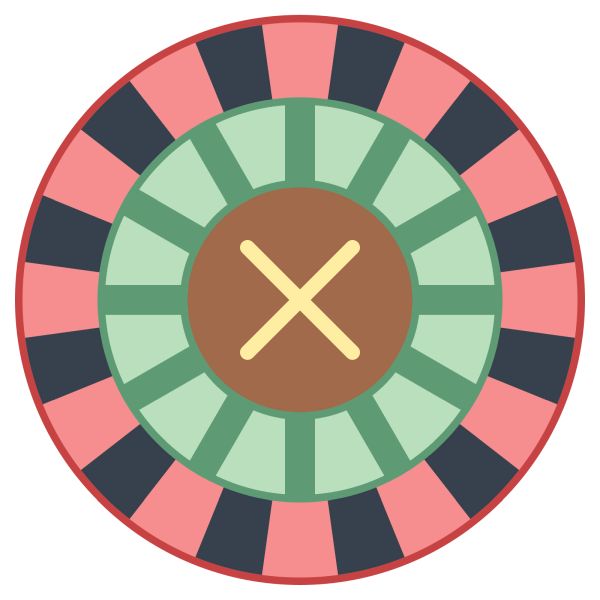 赌场轮盘赌 PNG透明背景免抠图元素 16图库网编号:48352