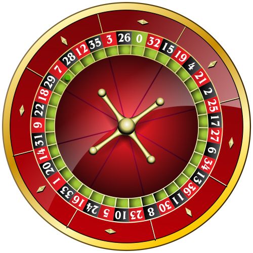 赌场轮盘赌 PNG透明背景免抠图元素 16图库网编号:48359
