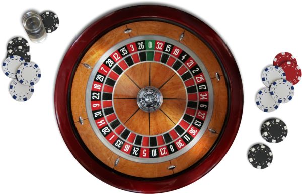 赌场轮盘赌 PNG透明背景免抠图元素 16图库网编号:48362