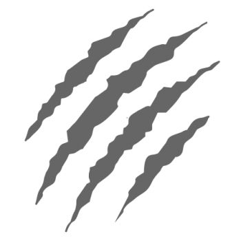 划痕爪PNG免抠图透明素材 16设计网