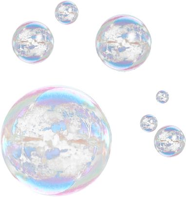 肥皂泡 PNG透明背景免抠图元素 16图库网编号:69611