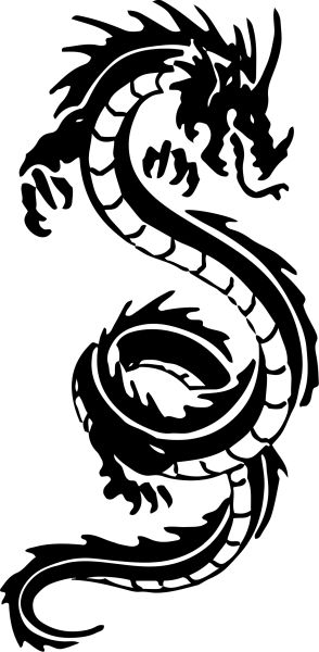 黑色纹身 PNG透明背景免抠图元素 素材中国编号:99652