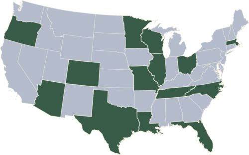 美国地图PNG免抠图透明素材 16设计