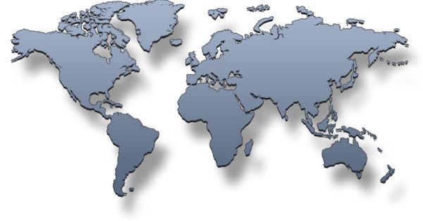 世界地图PNG透明元素免抠图素材 16素材网编号:34482