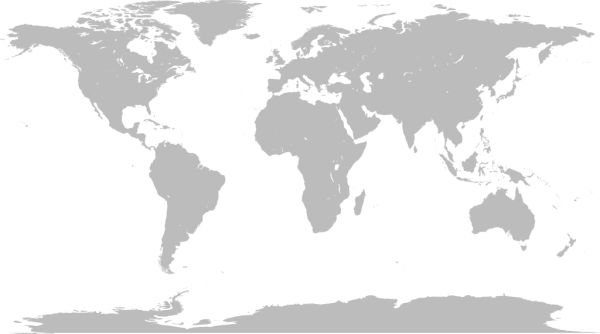 世界地图PNG透明元素免抠图素材 16素材网编号:34478