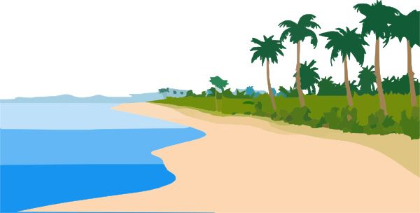 海滩 PNG透明背景免抠图元素 16图库网编号:70908