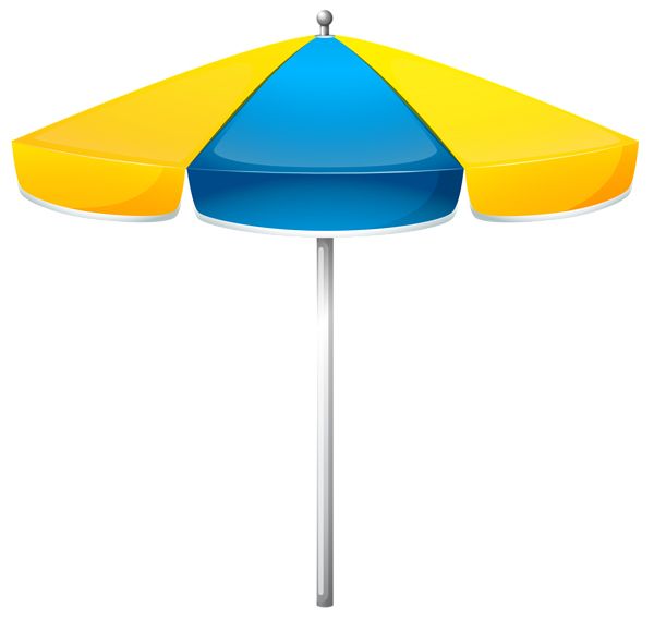 沙滩伞 PNG透明元素免抠图素材 16素材网编号:70929