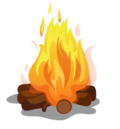 篝火 PNG透明元素免抠图素材 16素材网编号:43148