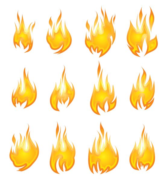 火焰PNG免抠图透明素材 16设计网编号:6018