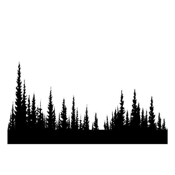 森林 PNG透明背景免抠图元素 16图库网编号:104681