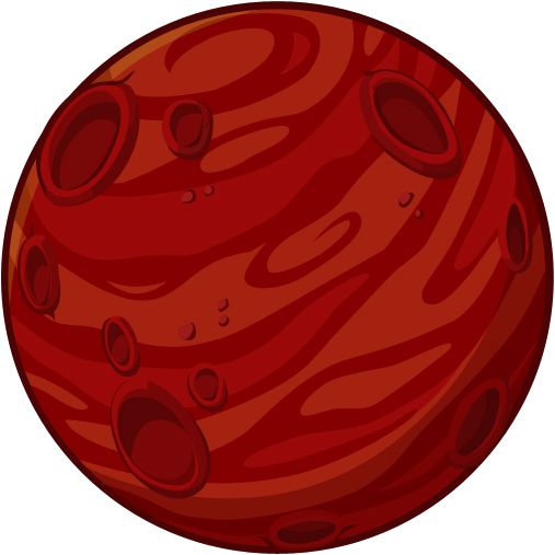 火星星球 PNG免抠图透明素材 普贤居素材编号:61149