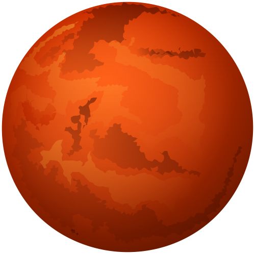 火星星球 PNG透明背景免抠图元素 素材中国编号:61158
