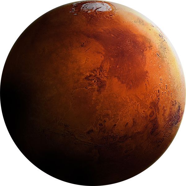 火星星球 PNG透明背景免抠图元素 16图库网编号:61176