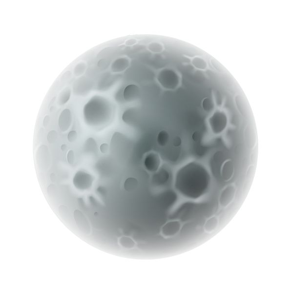 月亮 PNG透明背景免抠图元素 16图库网编号:25384