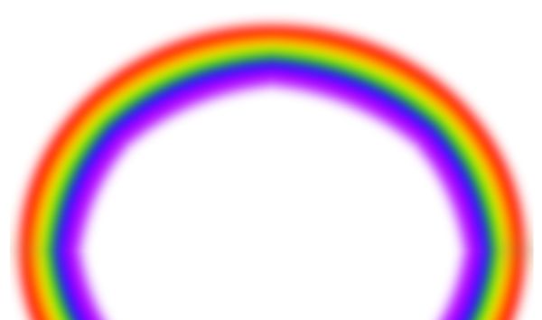 彩虹PNG透明元素免抠图素材 16素材网编号:5588