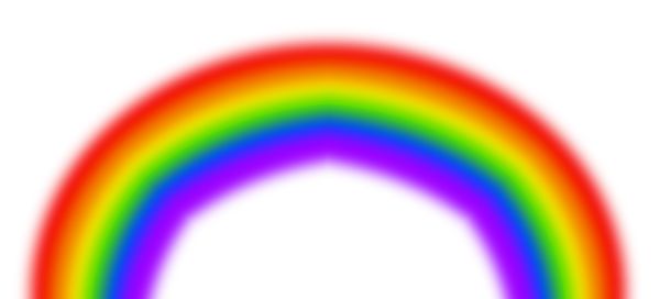 彩虹PNG透明背景免抠图元素 16图库网编号:5589