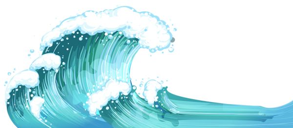 海浪PNG透明背景免抠图元素 16图库网编号:37175