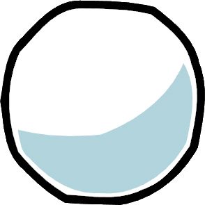 雪球 PNG透明元素免抠图素材 16素材网编号:96012