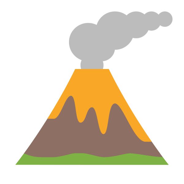 火山 PNG免抠图透明素材 素材天下编号:63856