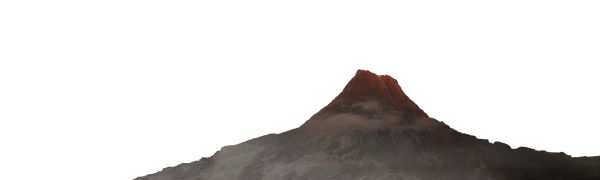 火山 PNG透明背景免抠图元素 16图库网编号:63859