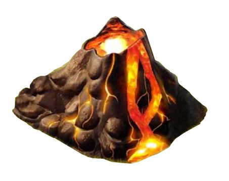 火山 PNG透明背景免抠图元素 16图库网编号:63865