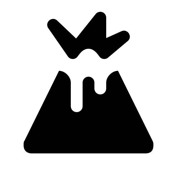 火山 PNG免抠图透明素材 素材天下编号:63867
