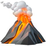 火山 PNG免抠图透明素材 普贤居素材编号:63839