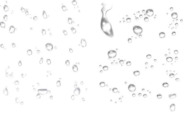 水滴PNG透明背景免抠图元素 16图库网编号:3307