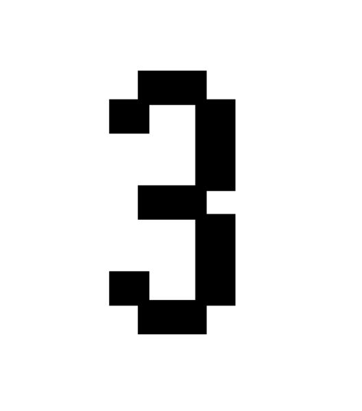 Number 3 PNG免抠图透明素材 16设计网编号:14963