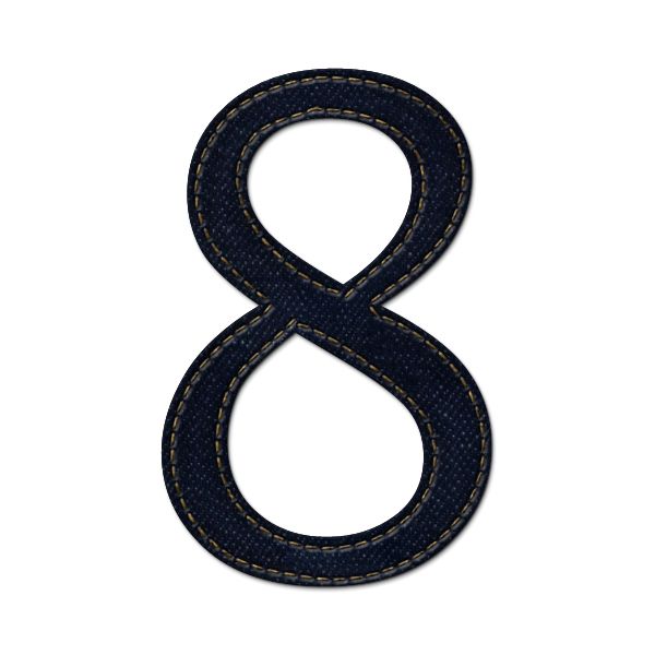 number 8 PNG免抠图透明素材 16设计网编号:18654