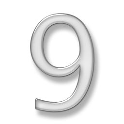 Number 9 PNG透明元素免抠图素材 16素材网编号:19140