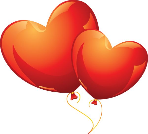 心形气球PNG图片，免费下载，心形气球 图片编号:3394