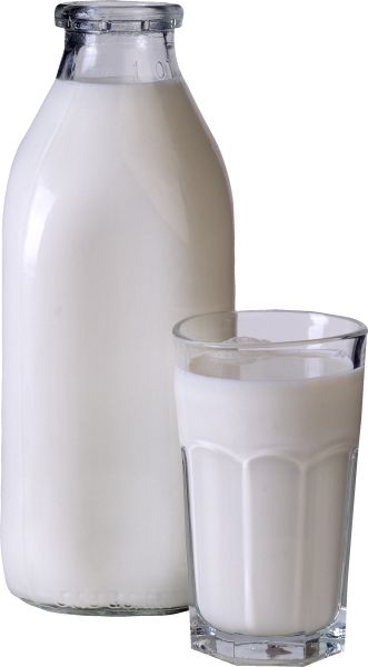 牛奶玻璃瓶 PNG透明元素免抠图素材 16素材网编号:2931